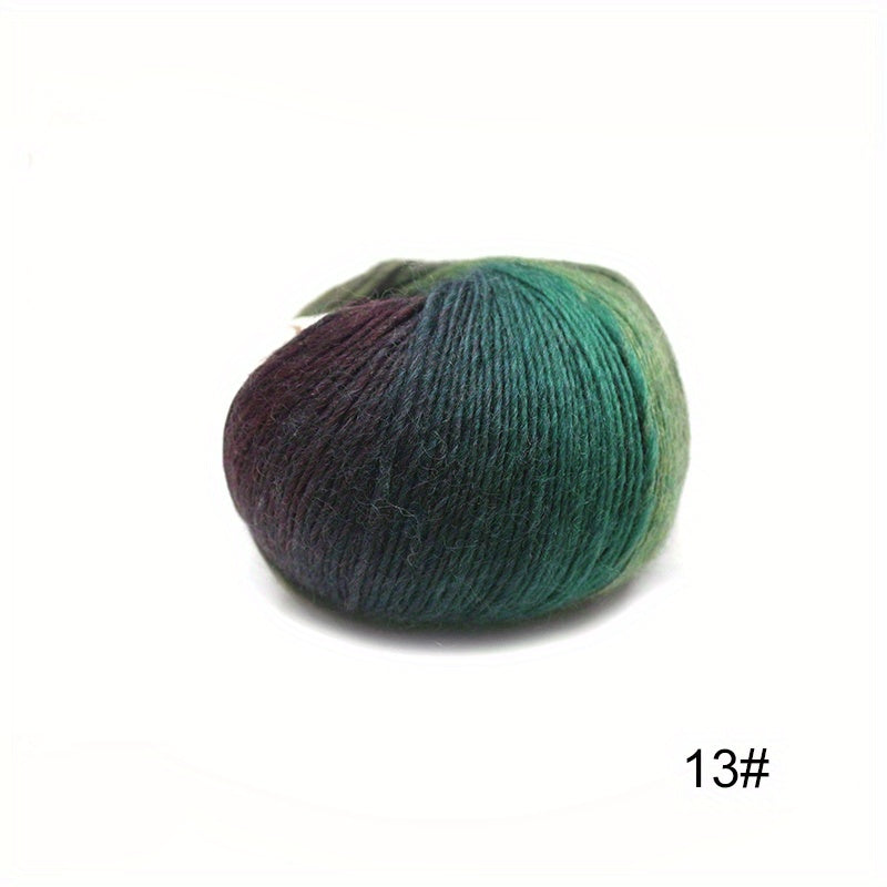 2pcs Colored Yarn Hand Knitting Yarn Crochet Yarn - 100g