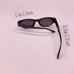 Vintage Cat's Eye Frame Sunglasses for Girls