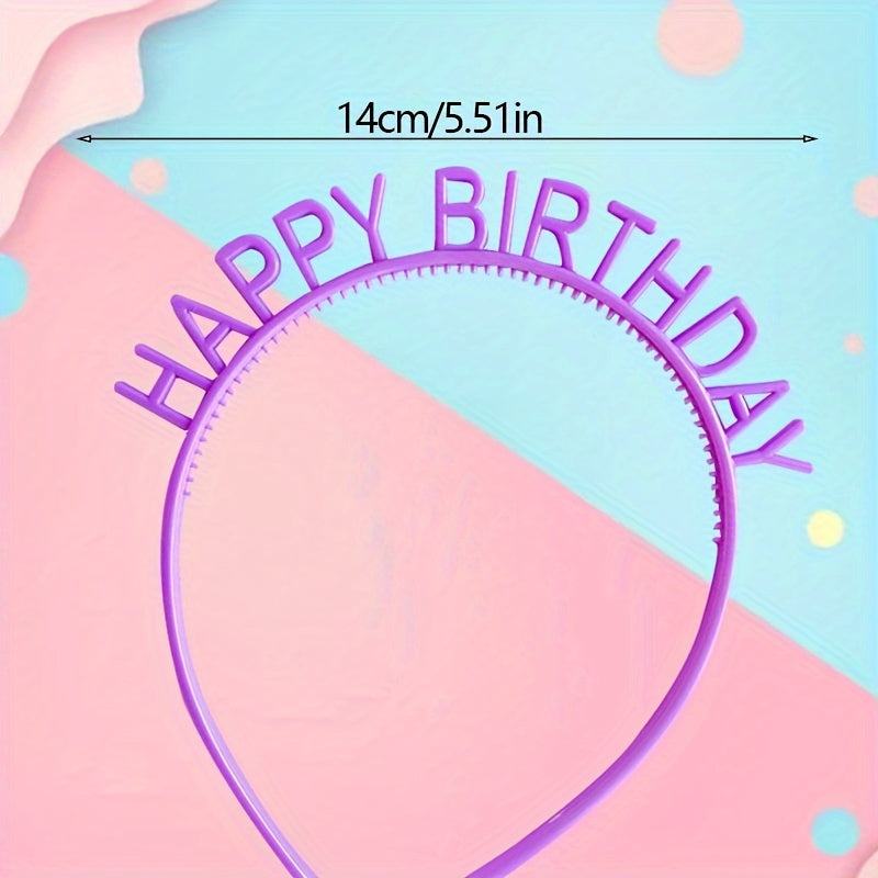 Birthday Hat Candy Happy Birthday Hair Band Girl Photo Headband