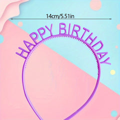 Birthday Hat Candy Happy Birthday Hair Band Girl Photo Headband