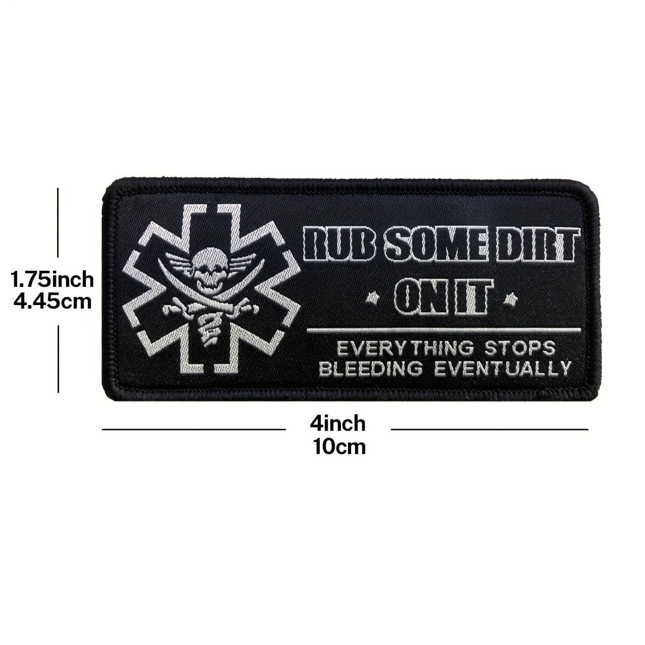 Rub Some Dirt On It Medic EMS EMT Paramedic Patch
