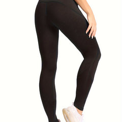 Yoga Fitness Leggings Solid Sports Pants Women's Activewear