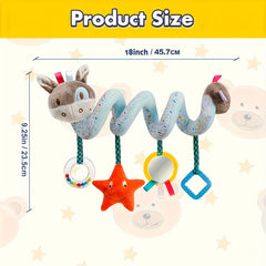 Colorful Car Seat Toy for Boys and Girls 0-12 Months