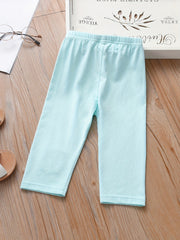 Toddler Girls Cotton Capris Pants Easter Rabbit Pattern Kids Clothes
