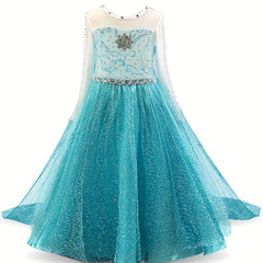 Princess Dress with Diamonds Tulle Halloween Costume