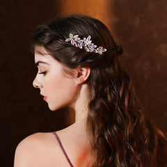 Bridal Crystal Hair Comb Insert Comb Head Jewelry Hair Accessories