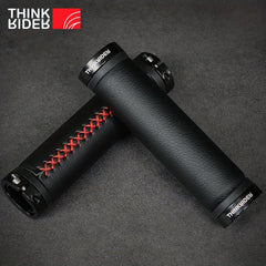 ThinkRIder Fiber Leather Handlebar Grips for City Bikes & Scooters