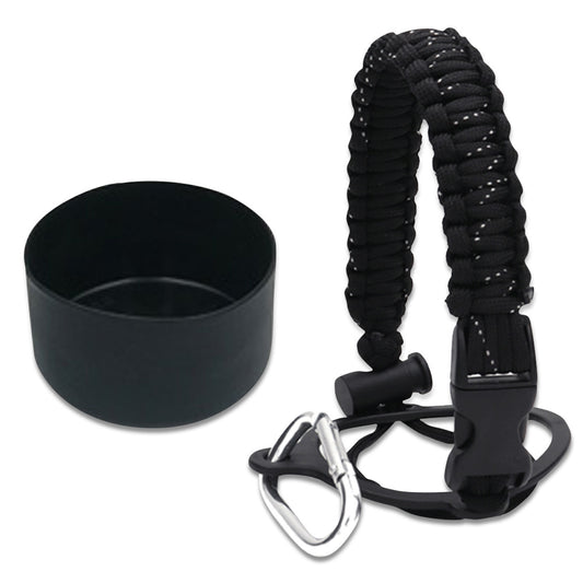 Rayon Crochet Cup Rope Wide Mouth Bottle Set for Sports - Fits 12-40oz