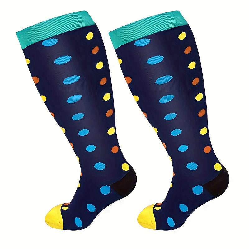 XXL 4XL Compression Sports Socks for Outdoor Activities