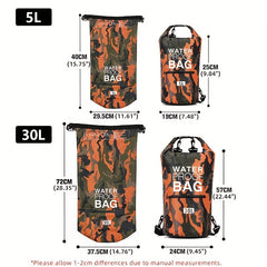 Waterproof Dry Bag Backpack with Wet Separation Pocket