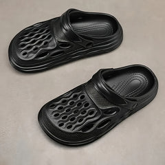 Men Clogs Garden Shoes Comfortable Lightweight Hollow Out Sandals