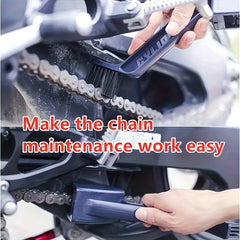 Chain Washer & Cleaning Brush for Motorcycles & Bicycles