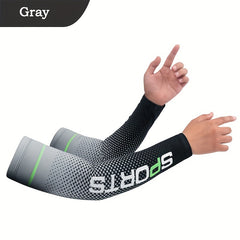 1 Pair Summer Outdoor UV Protection Arm Sleeves for Cycling