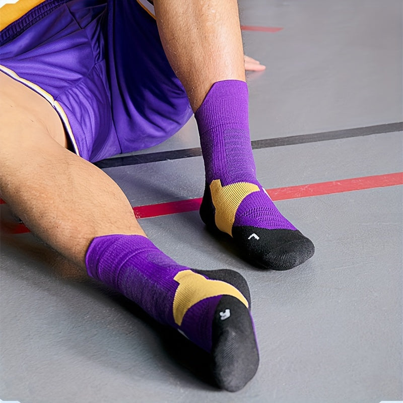 Boy's Mid Crew Sport Socks for Basketball Training