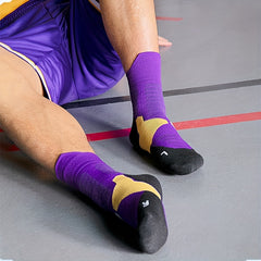 Boy's Mid Crew Sport Socks for Basketball Training