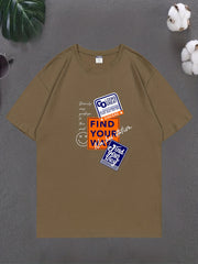 Men's Short Sleeve T-shirt Active Casual Moisture Wicking Te