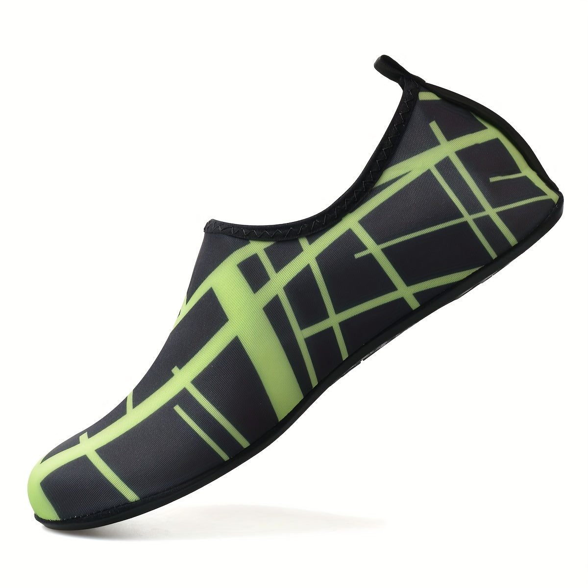 Men's Stripped Water Shoes Summer Casual Slip On Shoes