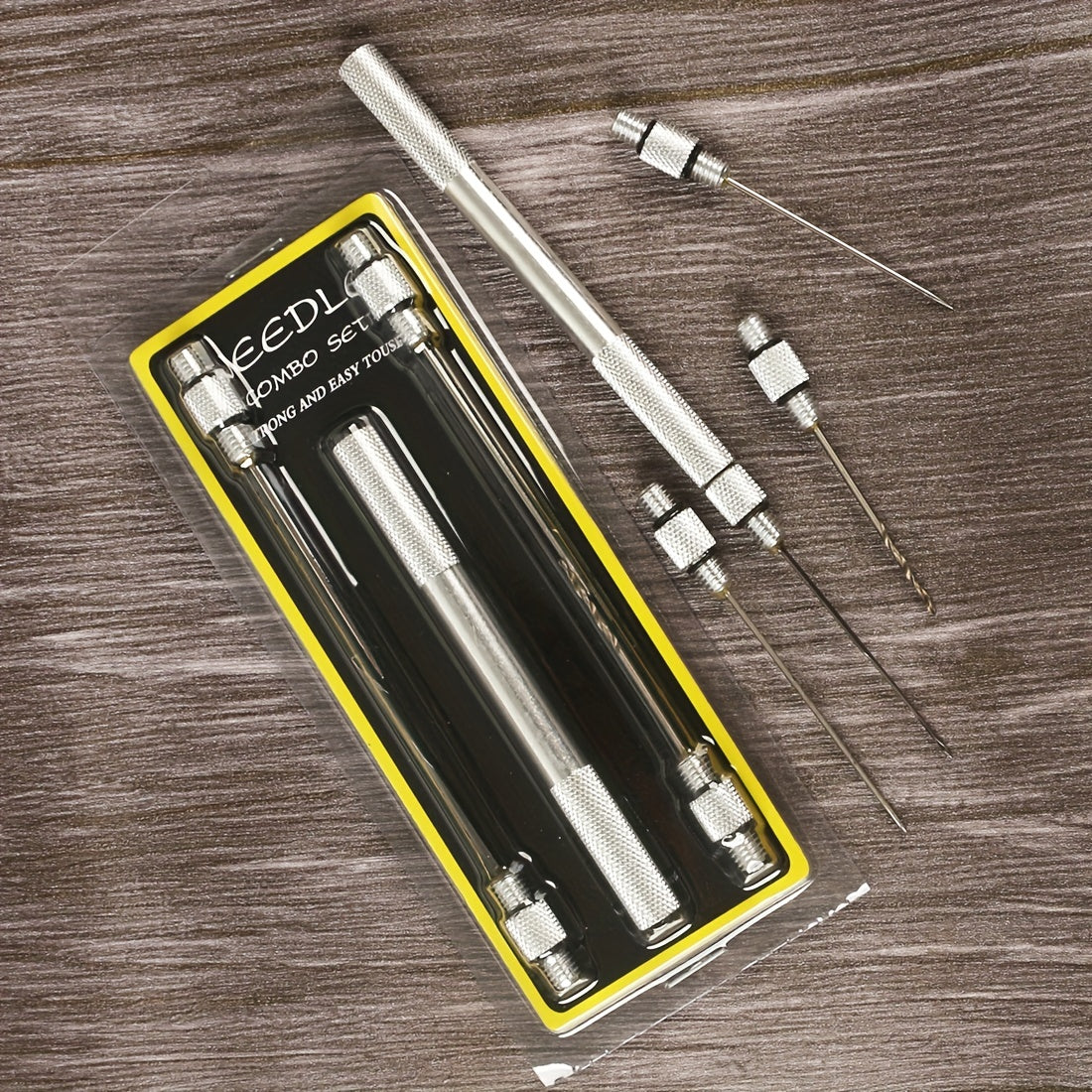5pcs Fishing Core Rigs Tool Kit Metal Needles Drill Carp Tackle