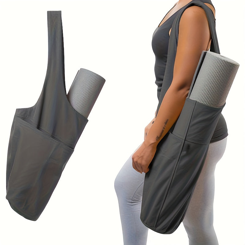 Yoga Mat Storage Bag with Large Side Pocket - Yoga Accessories