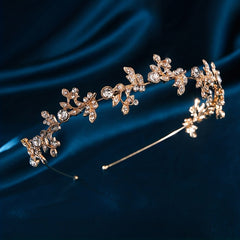 Golden Crown Hair Tie Party Decoration Cosplay Costume Hair Accessories