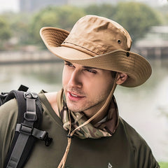 Men's Outdoor Folding Sun Hat Quick Drying Fisherman Cap