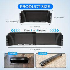Adjustable Magnetic Air Vent Deflector - Set of 3