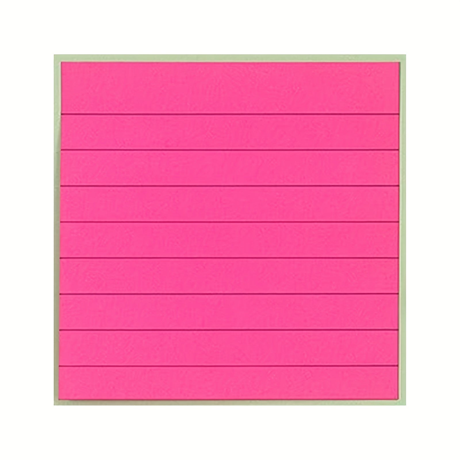 Lined Memo Pad Sticky Notes 3x3, 80 Sheets in 8 Bright Colors