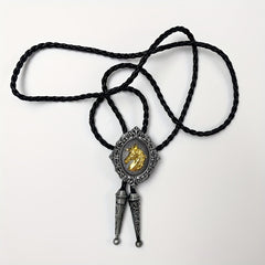 Retro Horse Head Pendant Tie Adjustable Neckties Business
