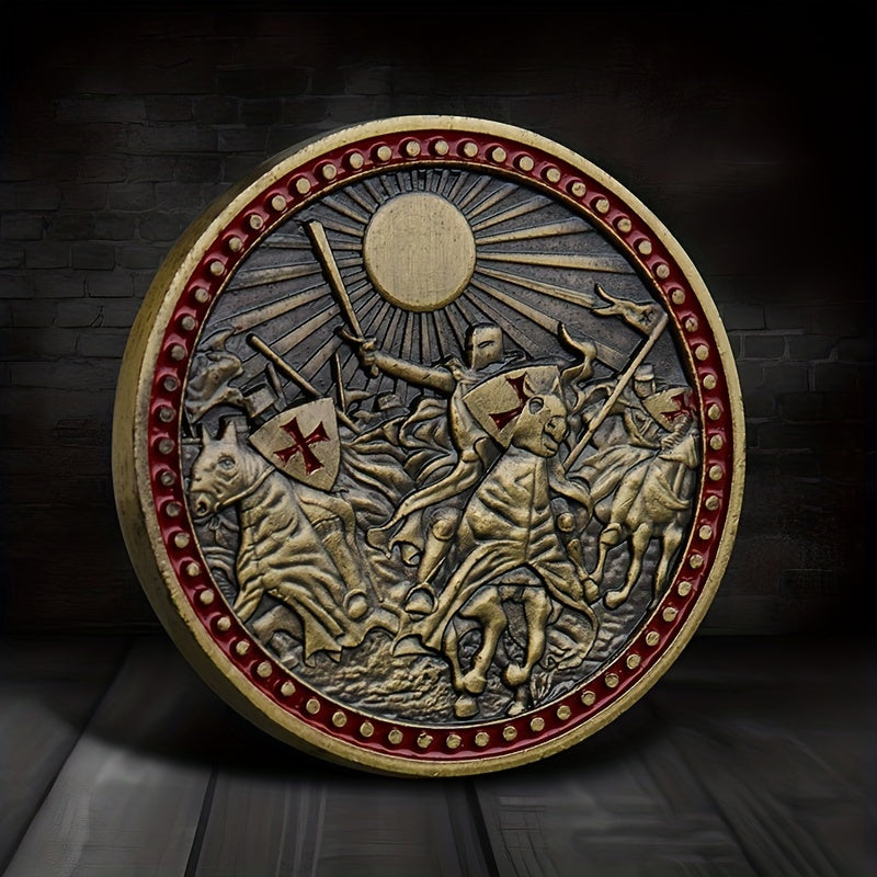 Temple Knights Challenge Coins Collectible Coins Collection And Gift