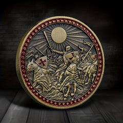 Temple Knights Challenge Coins Collectible Coins Collection And Gift