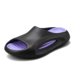 Men's Pillow Slides Casual Non Slip Slippers Open Toe Shoes