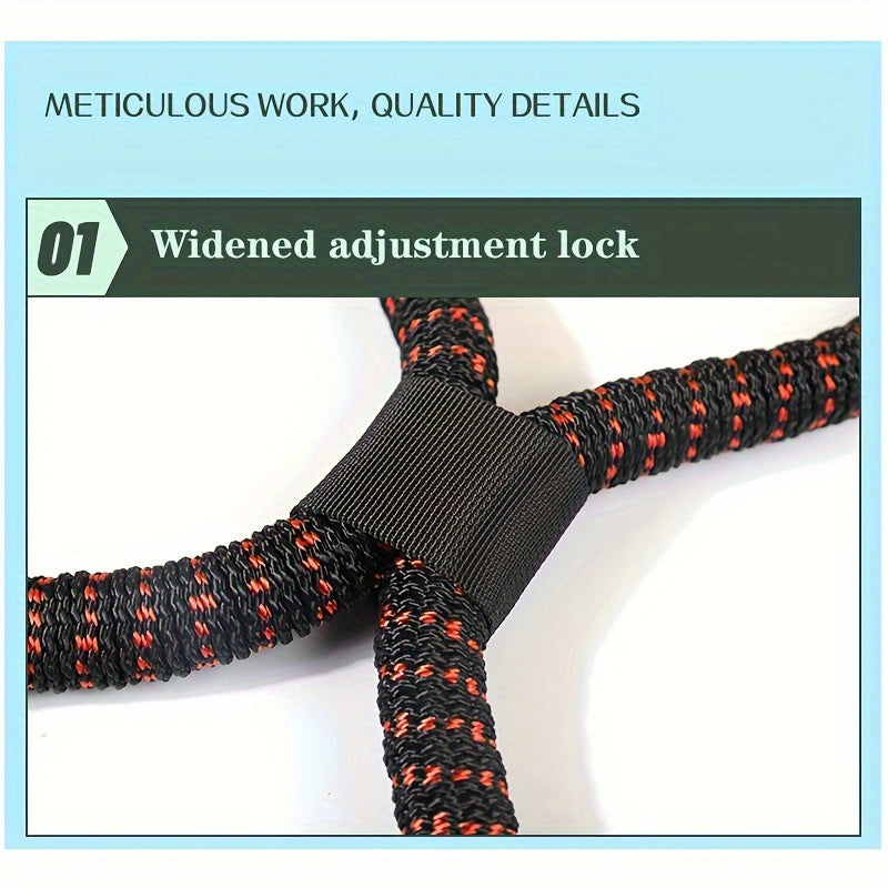 8 Shaped Camo Yoga Resistance Rope For Chest Expansion Body Shaping