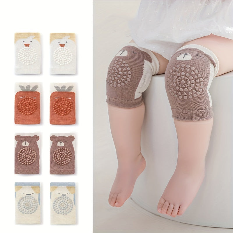 Baby Cartoon Kneepads Anti Slip Anti Fall Learning to Walk Protection