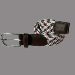 Elastic Stretch Woven Braid Belt for Girls