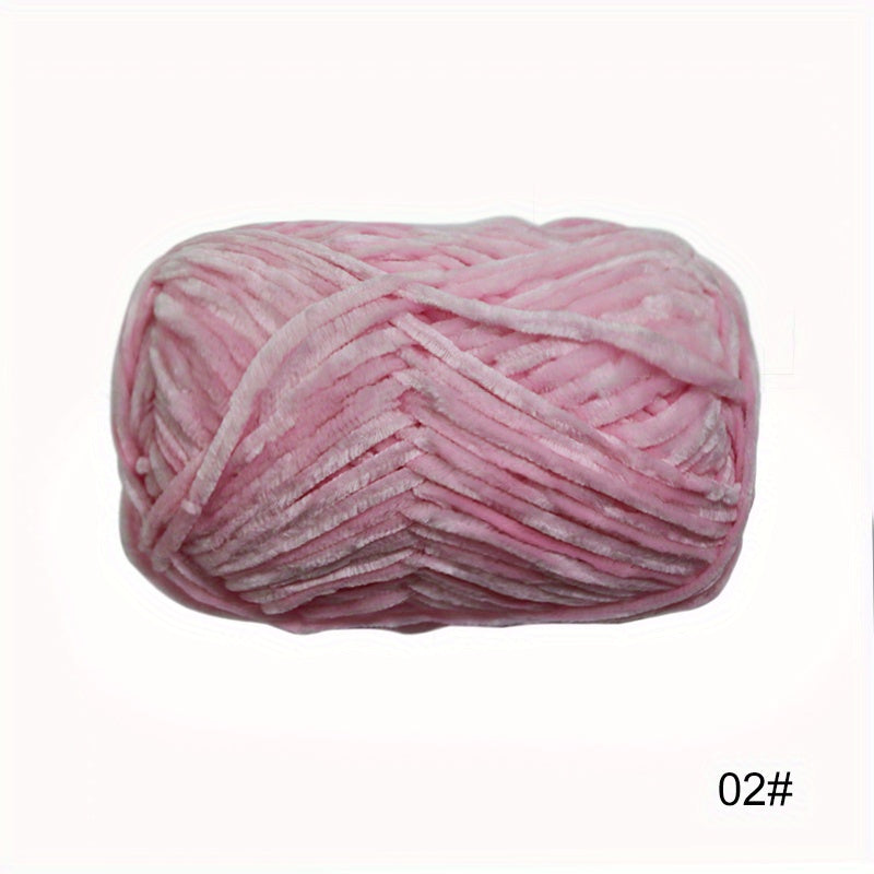 3pcs 50g Chenille Hand Woven 100 Poly For Hats Bags Dolls Etc