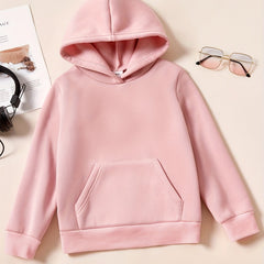 Boys Fleece-Lined Hooded Sweatshirt - Spring/Fall Kids Clothing