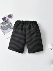 Boys Striped Shorts for Summer Holiday Party