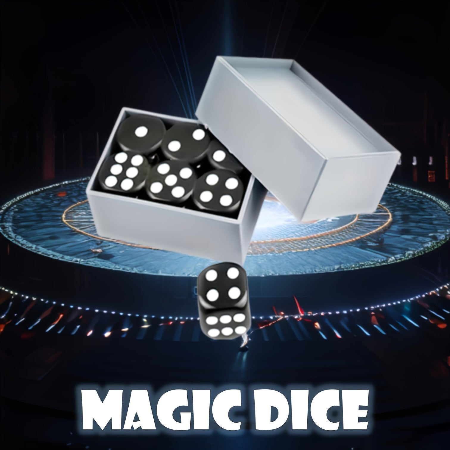 Miracle Magic Dice Magic Props Fun Classic Stage Illusion Magic