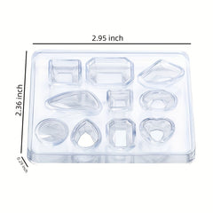 Crystal Epoxy Mold for Earrings and Pendants