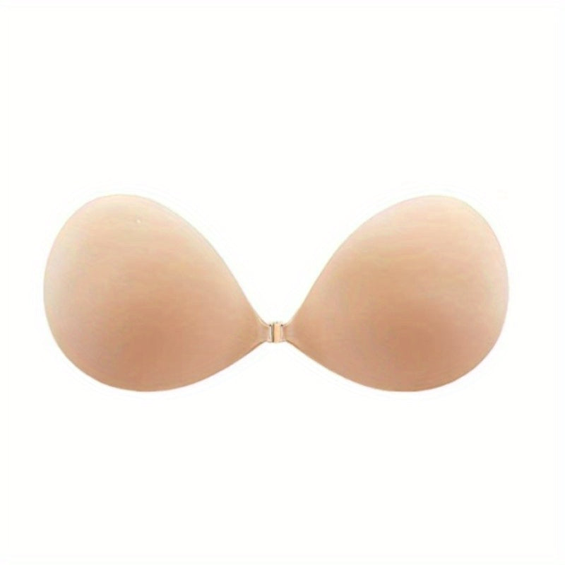 Invisible Stick On Lift Bra Front Buckle Push-Up Strapless Seamless