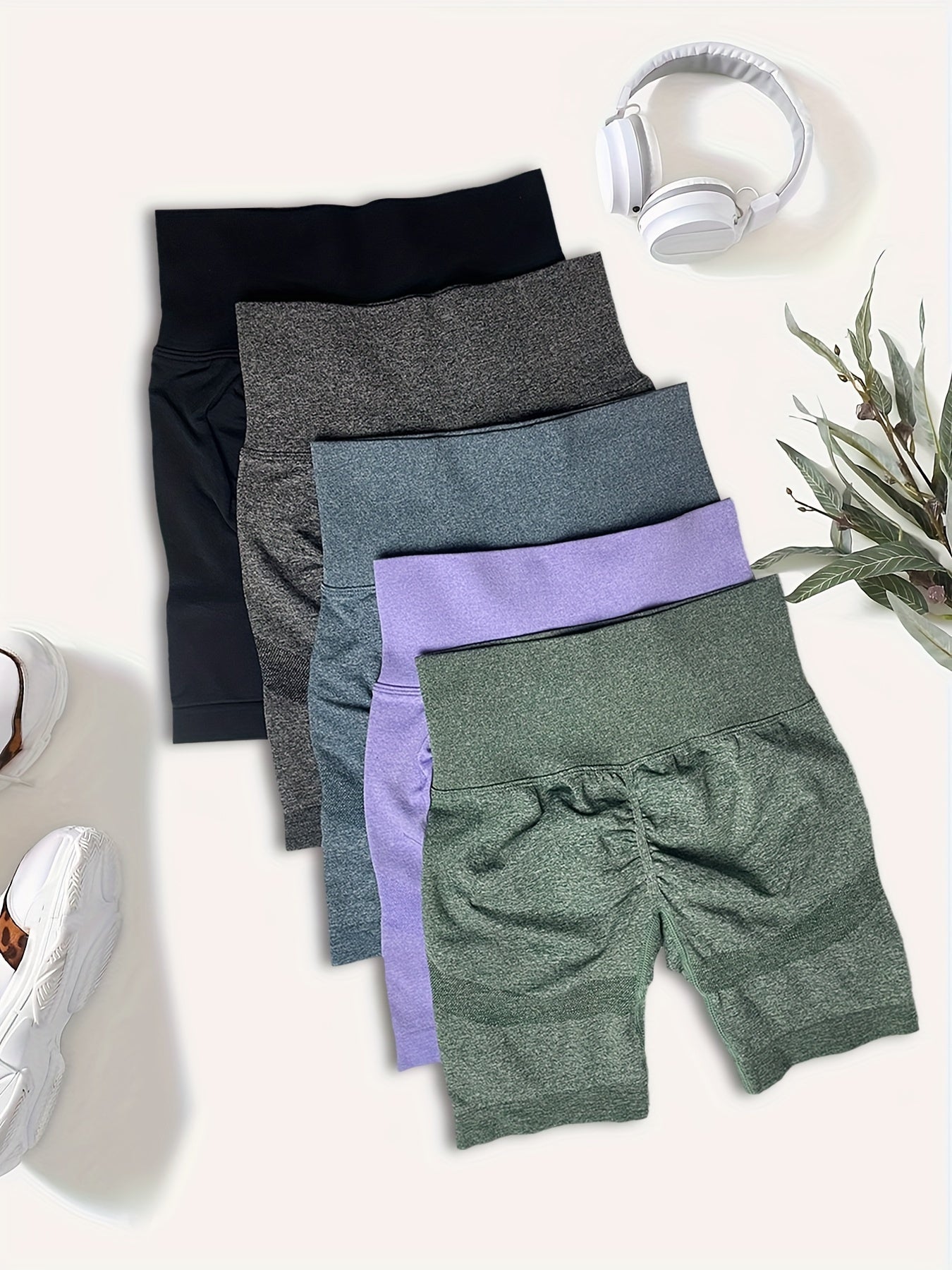High Stretch Yoga Shorts Women's Activewear