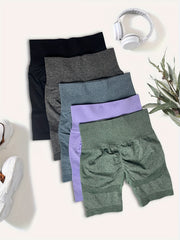 High Stretch Yoga Shorts Women's Activewear