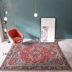 European Rug Modern Minimalist Light Geometric Machine Washable Non Shedding