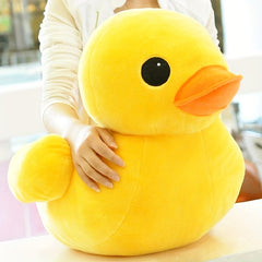 Giant Soft Yellow Duck Plush Toy for Kids
