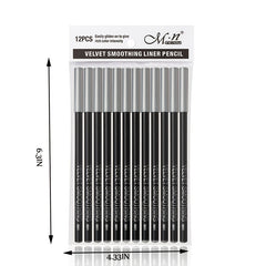 12 Pack Long Lasting Velvet Eyeliner Pen Set