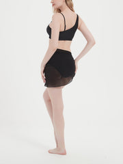 Sexy Beach Cover Up Wrap Ruched Knot Side Sarong