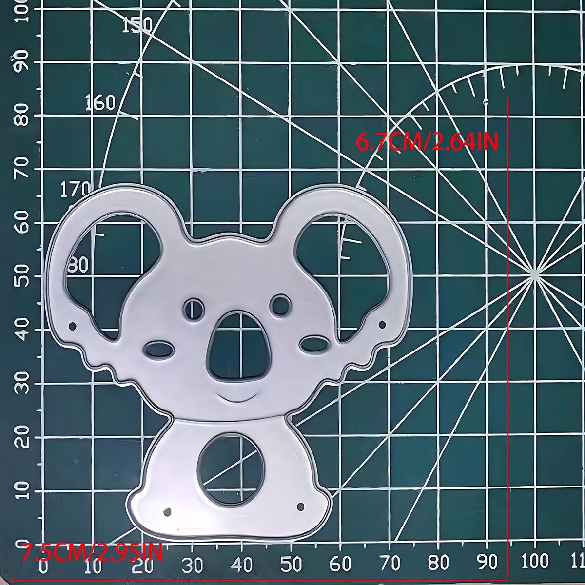 1pc Koala DIY Metal Carbon Steel Mold Handcraft Paper Art Etching Cutting Dies