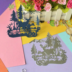 Metal Cutting Dies Deer Decoration Scrapbook Paper Craft Stencils