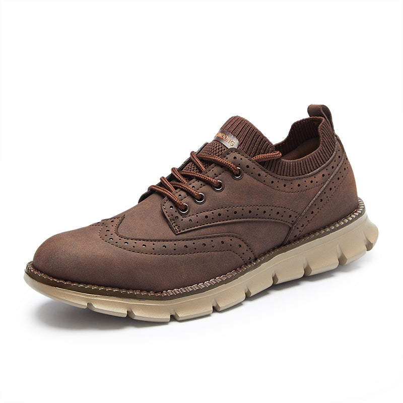 Men's Wingtip Brogue Lightweight Oxford Shoes