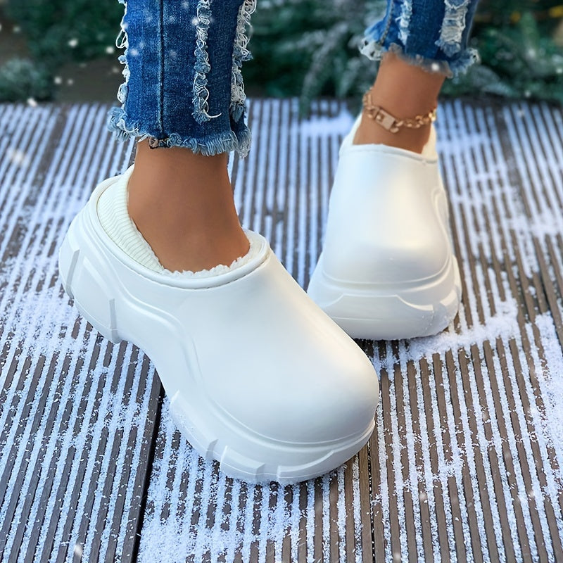 Women's Warm Non-slip Outdoor Slippers